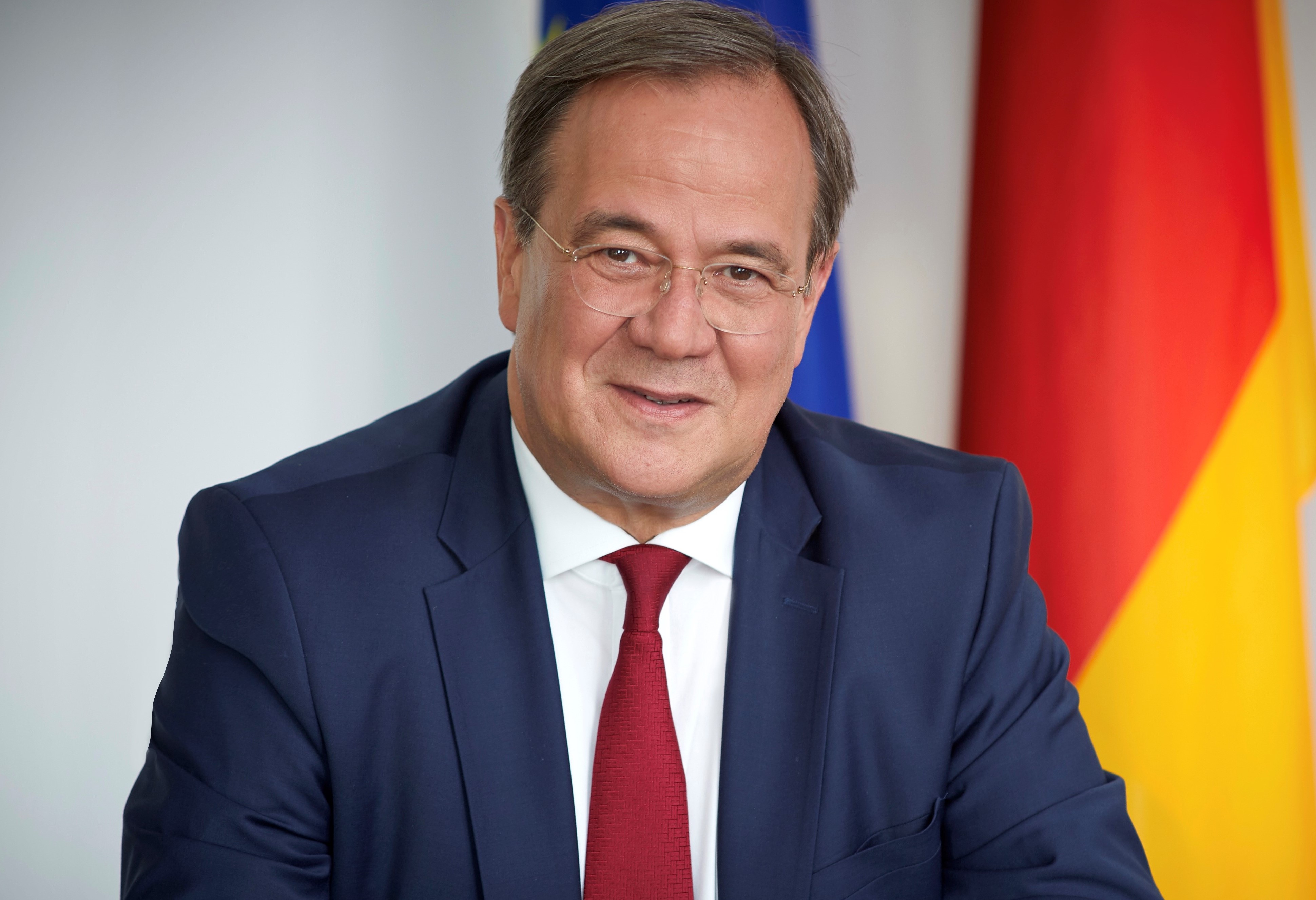 Armin Laschet spricht am 29. Mai 2024 in Unkel
